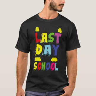 Vrolijke laatste dag van school 1 t-shirt