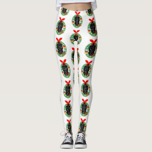 vrolijke leggings voor kerstgorilla ' s