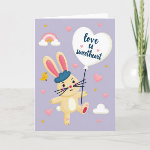 Vrolijke Liefde Schat Kaart
