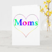 Vrolijke Mamma's, de Kaart van het Moederdag (Gele Bloem)