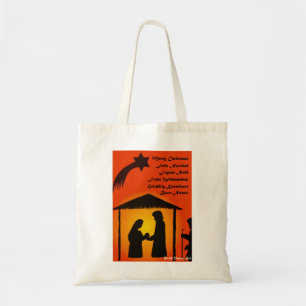 Vrolijke meertalige Kerstmis - Tote Bag