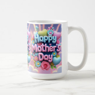 vrolijke moederdag koffiemok