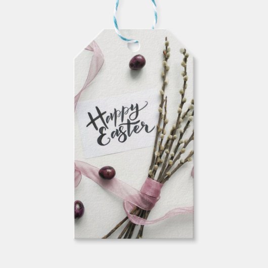 VRÖLIJKE PASEN CADEAULABEL (Voorkant)