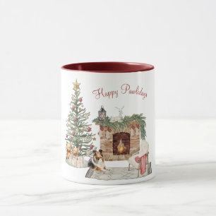 Vrolijke Pawlidays Hond Design- Sheltie Mok