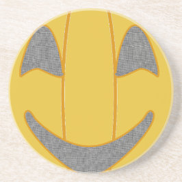 Vrolijke pompoen kostuum ontwerp Halloween Sinaasa Zandsteen Onderzetter