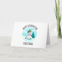 Vrolijke Quarantaine Kerst Eenhoorn