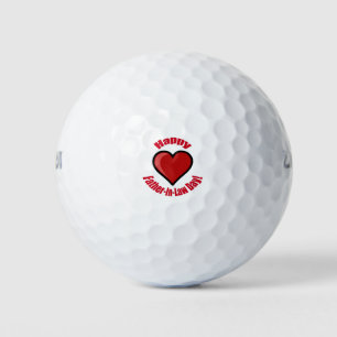 Vrolijke schoonvader! golfballen