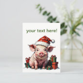 vrolijke snede briefkaart (Staand voorkant)