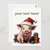 vrolijke snede briefkaart (Voorkant / Achterkant)