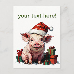 vrolijke snede briefkaart