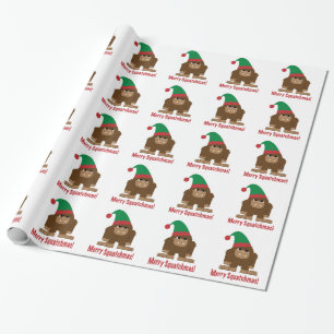 Vrolijke Squatchmas! Cadeaupapier