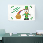 Vrolijke St. Patrick's Day Spandoek (Beurs)