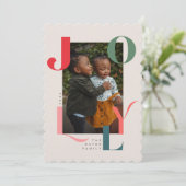 vrolijke uitnodiging (Staand voorkant)