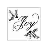 Vrolijke vakantie rubberen stempel (Afrduk)