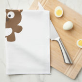 Vrolijke verjaardag! Beer Theedoek (Quarter Fold)