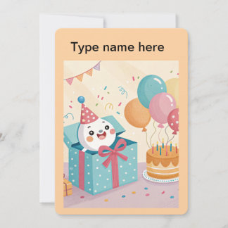 Vrolijke verjaardag! kaart