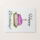 Vrolijke verjaardag! legpuzzel (Horizontaal)