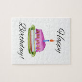 Vrolijke verjaardag! legpuzzel (Horizontaal)