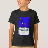 Vrolijke verjaardag, Monte! Kind T-Shirt