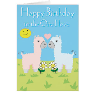 Vrolijke verjaardag voor degene van wie ik hou - A