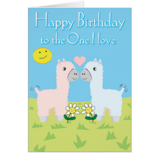 Vrolijke verjaardag voor degene van wie ik hou - A