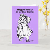 Vrolijke verjaardag voor mijn beste vriend! kaart (Gele Bloem)