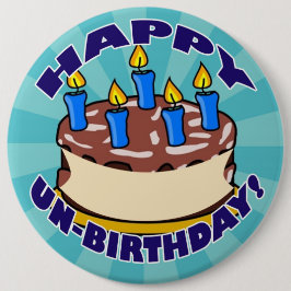 Vrolijke VN-Birthday! Ronde Button 6,0 Cm