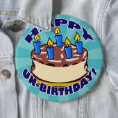 Vrolijke VN-Birthday! Ronde Button 6,0 Cm (In situ)