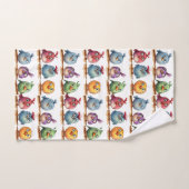 Vrolijke Vogels Bad Handdoek (Handdoek)