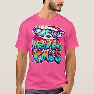 Vrolijke Xmas Graffiti T-shirt