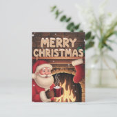 vrome kerst briefkaart (Staand voorkant)