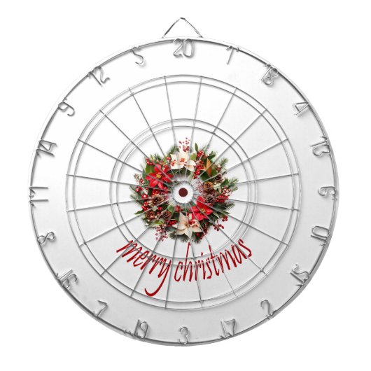 vrome kerst dartbord (Voorkant)