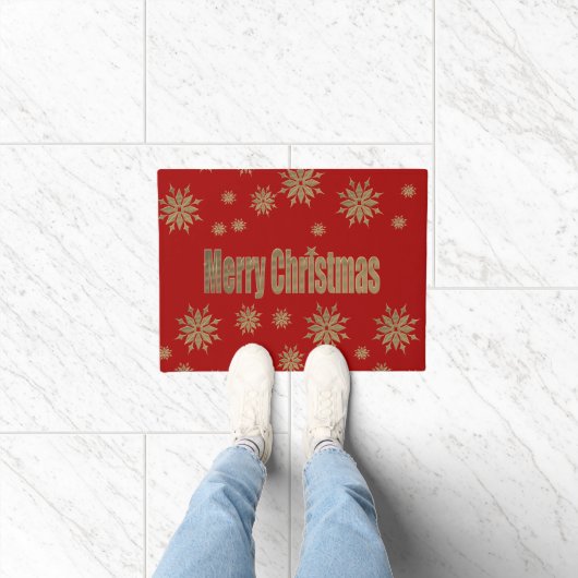 vrome kerst deurmat (Binnen)