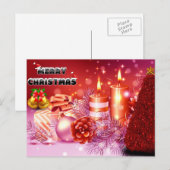 vrome kerst feestdagenkaart (Voorkant / Achterkant)