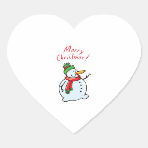 vrome kerst hart sticker