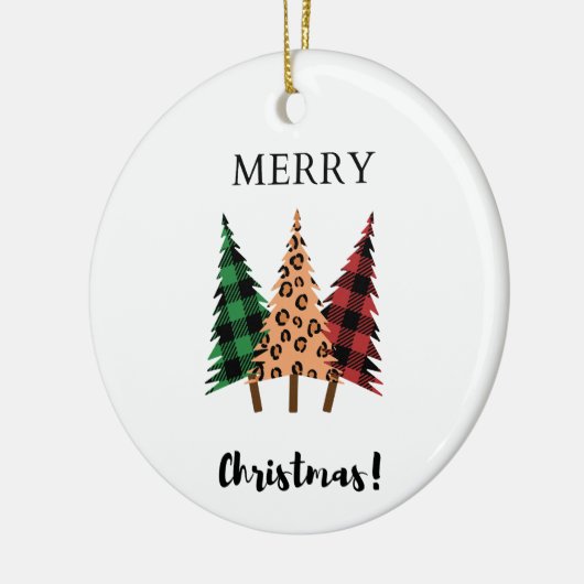 vrome kerst keramisch ornament (Links)