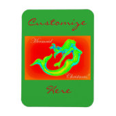 vrome kerst magneet (Verticaal)