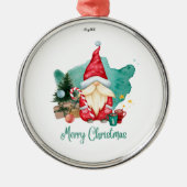 vrome kerst metalen ornament (Voorkant)