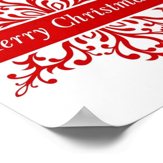 vrome kerst poster (Hoek)