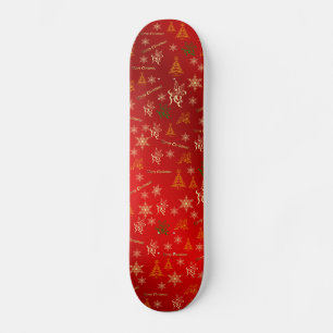 vrome kerst skateboard