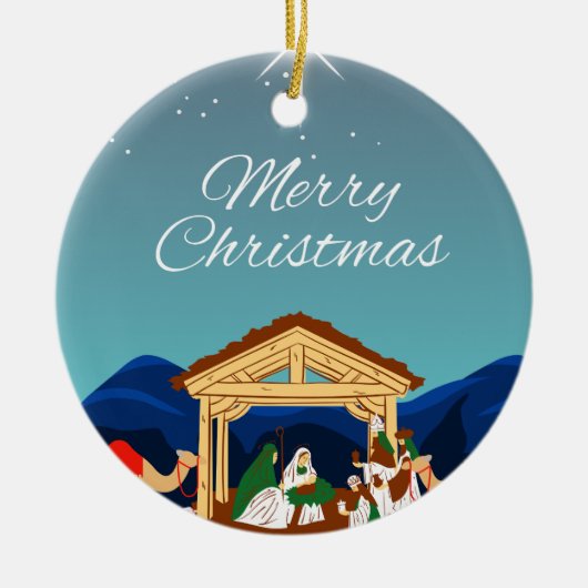 vrome wensen keramisch ornament (Voorkant)