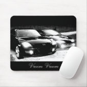 Vroom Vroom Mousepad Muismat (Met muis)