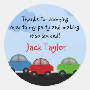 Vroom Vroom Race Auto stickers