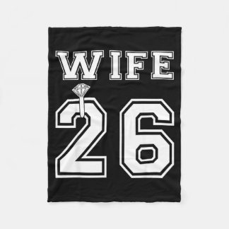 Vrouw 2026 Man Bijpassend Verlovingsfeest Fleece Deken