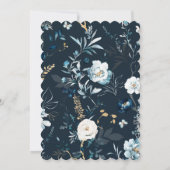 Vrouw 40 Jaar Verjaardagsuitnodiging Kaart (Achterkant)