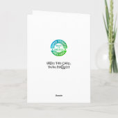 Vrouw 59e verjaardag kaart (Achterkant)