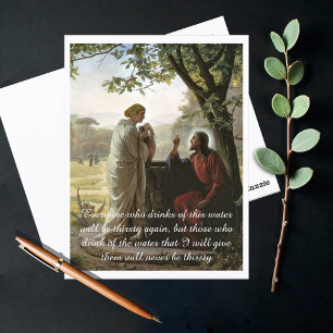 Vrouw aan de Nou, Religieuze Briefkaart