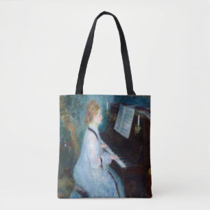 Vrouw aan de piano - Renoir Draagtas