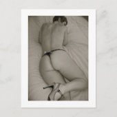 Vrouw Actrice Briefkaart (Voorkant)