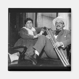 Vrouw anarchistische leider en hulp in draft_War A Magneet